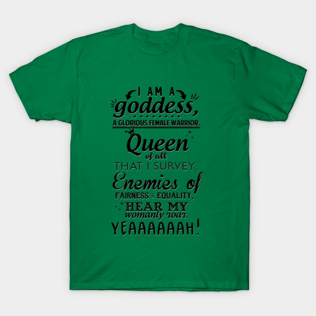 Pawnee Goddesses T-Shirt by aliciahasthephonebox